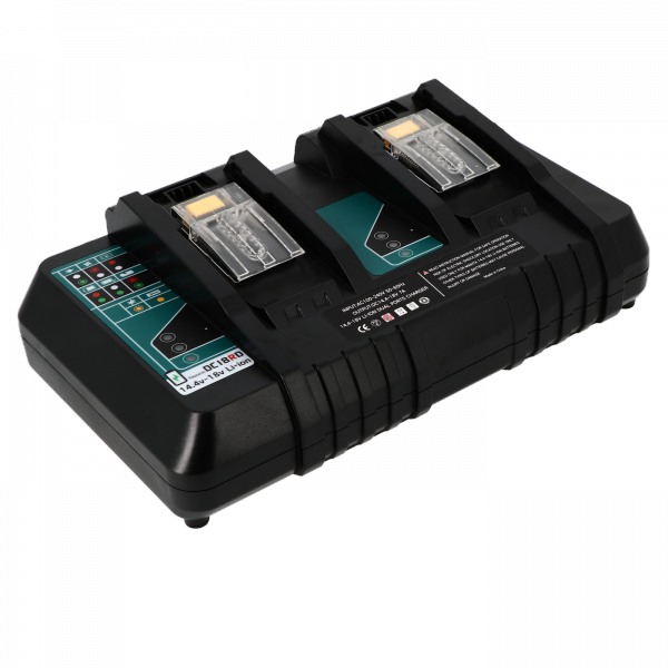 Chargeur double pour batteries Cori compatible MAKITA Li-Ion14.4-18V